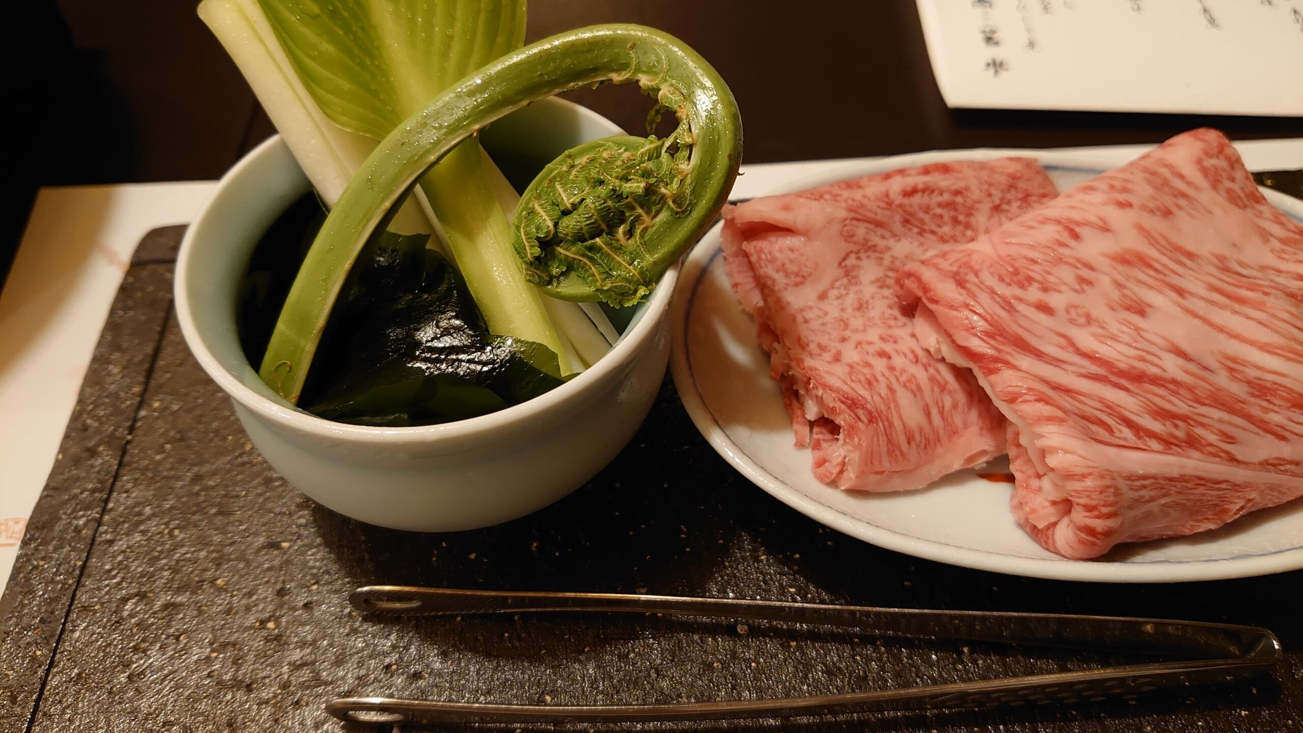 神戸牛すき焼き②