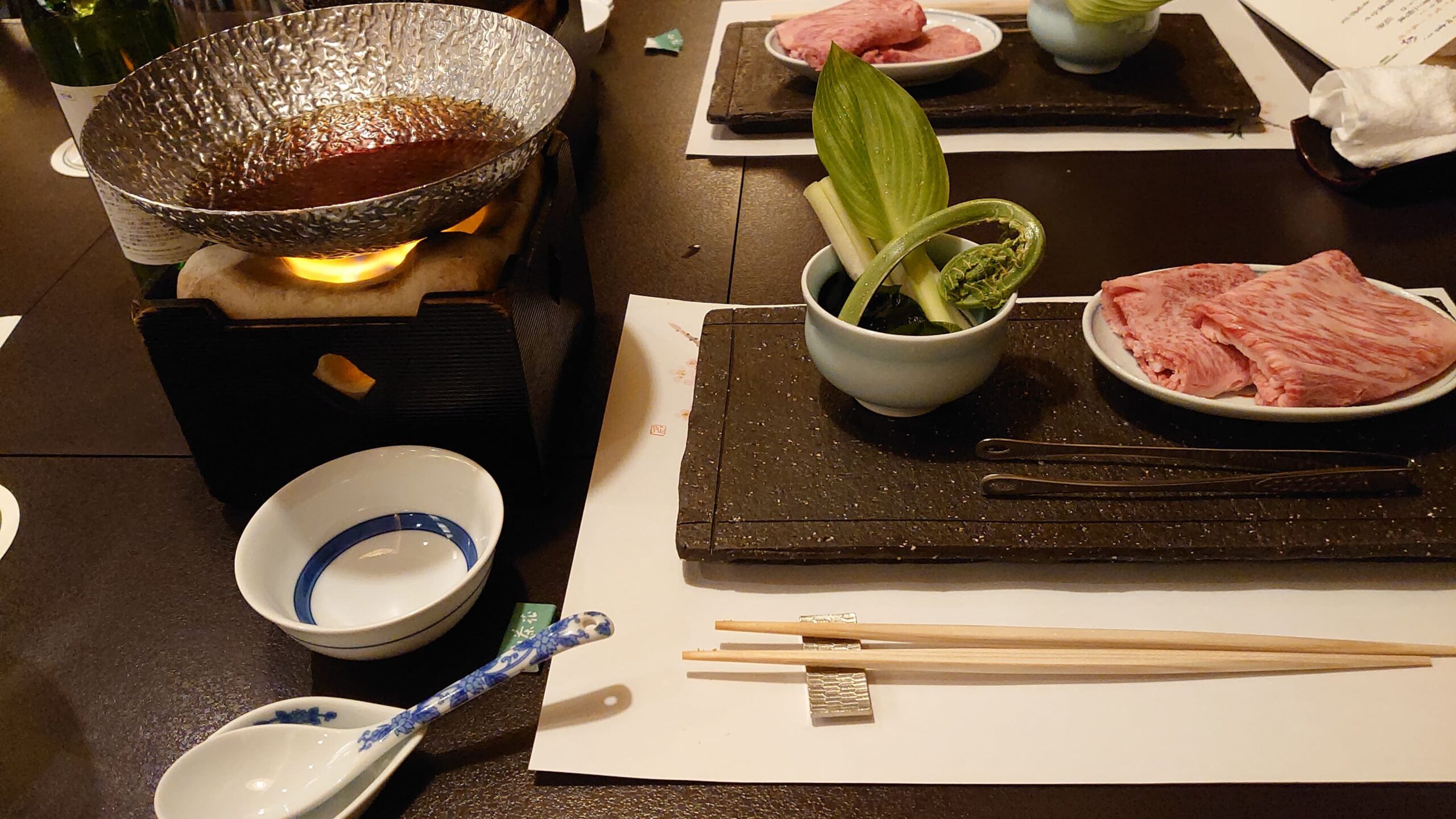 神戸牛すき焼き①