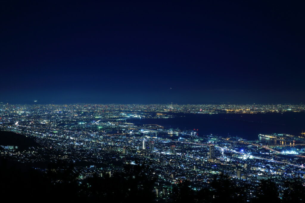 兵庫県 神戸 摩耶山 夜景 日本三大夜景