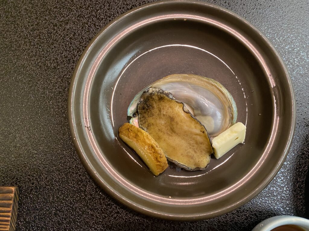大阪　堺市　旅行会社　皆生温泉　華水亭　焼物　鮑